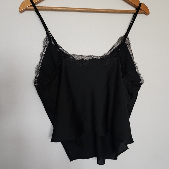 Victoria secret black lace slip top - Picture 2 of 6